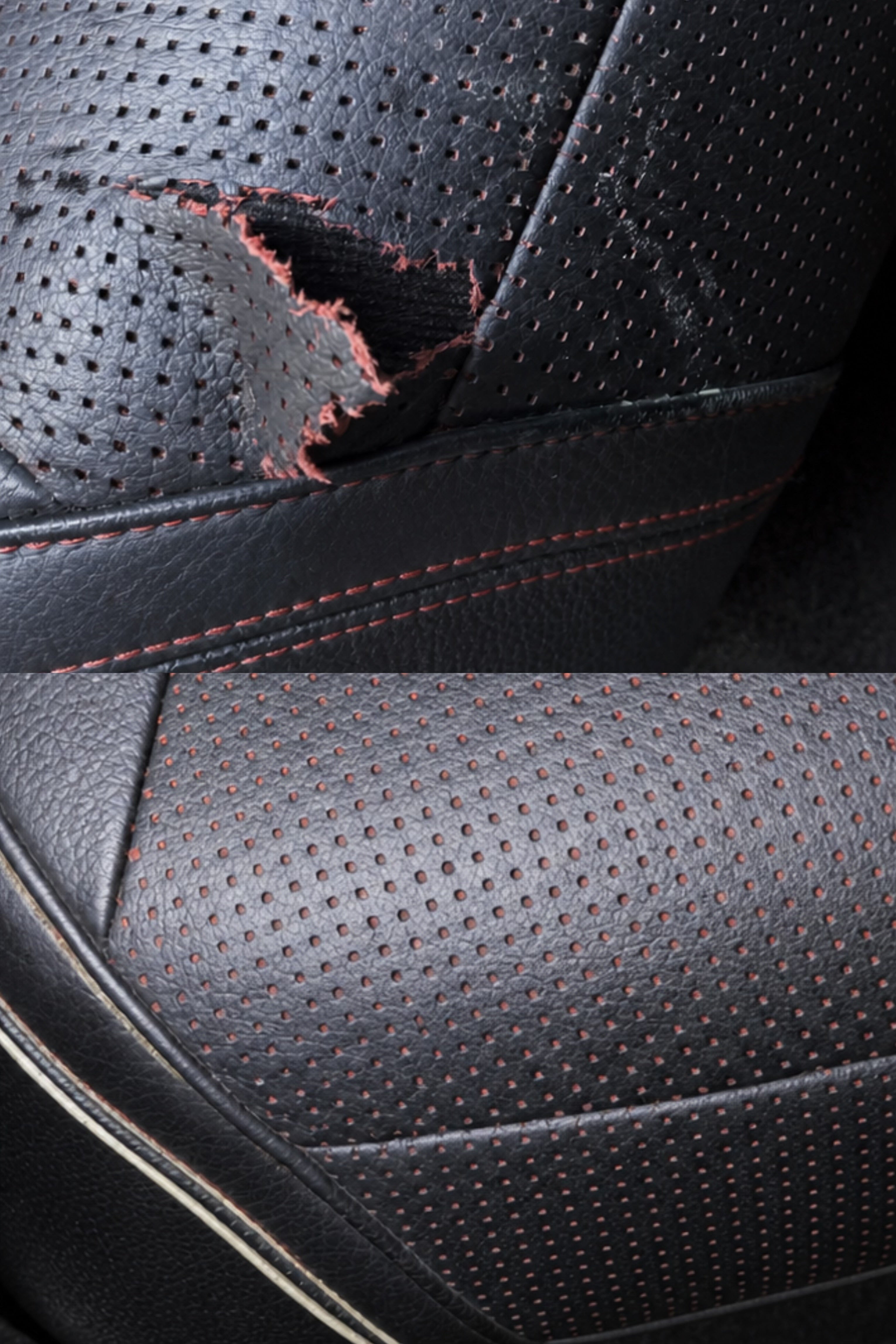 AMG_Perforated_leather_seat_repair